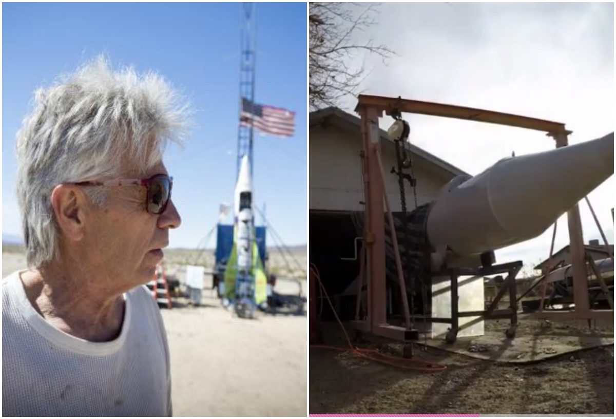 أراد إثبات أن الأرض مسطحة فصنع صاروخاً وانطلق صوب الفضاء.. لكنه عاد مكسور الرجلين