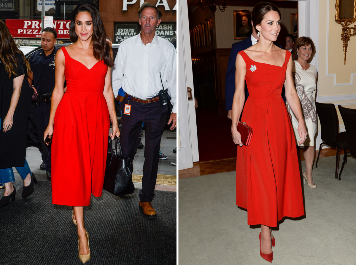 Kate Middleton and Meghan Markle