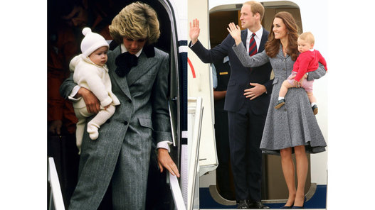 Princess Diana and Kate Middleton