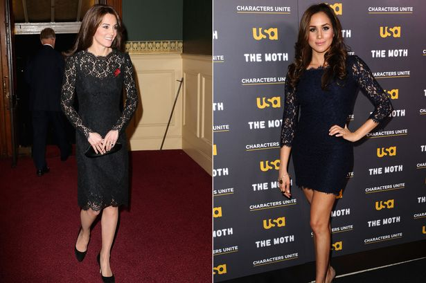 Kate Middleton and Meghan Markle