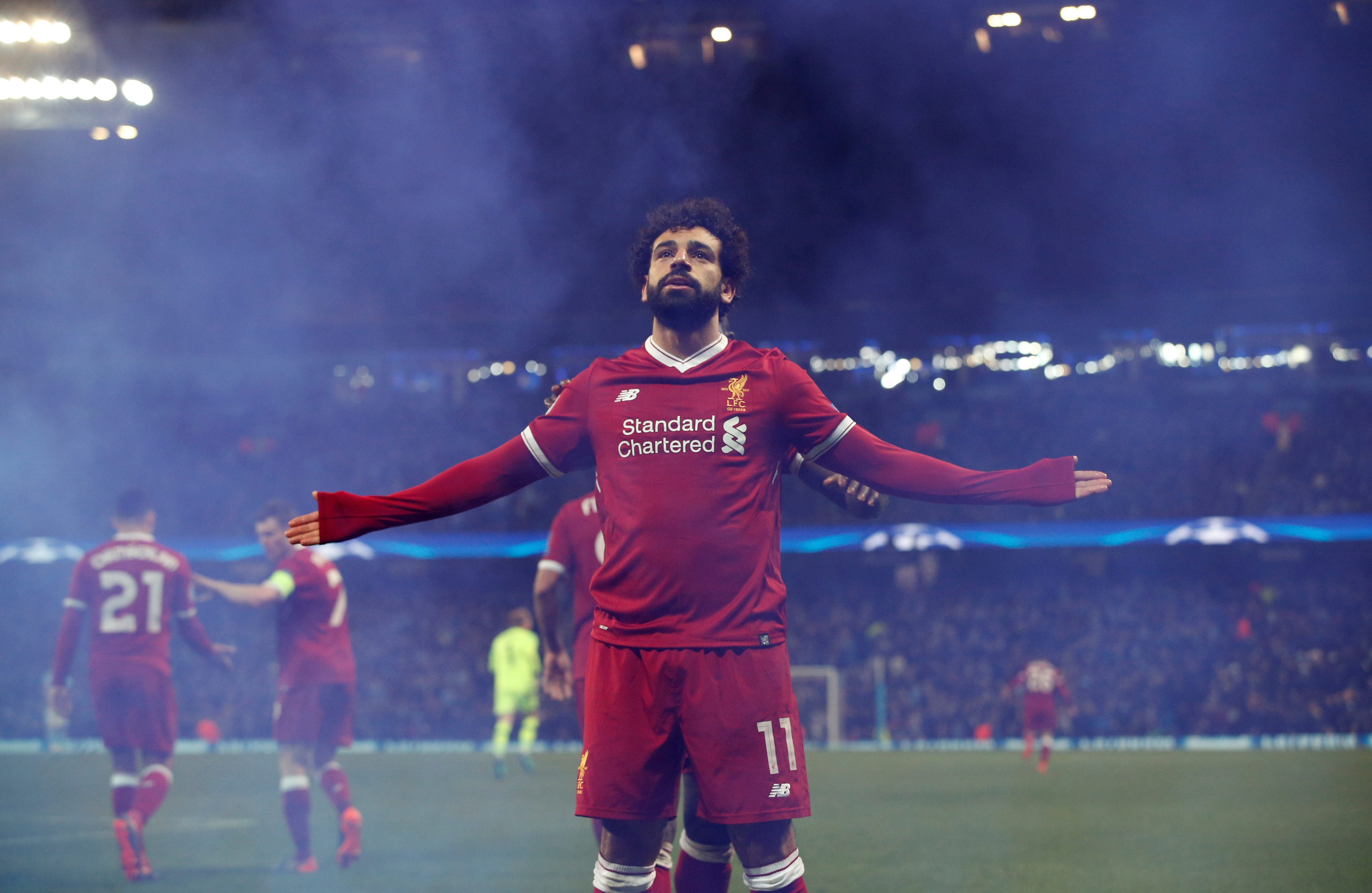 محمد صلاح ثاني أنجح لاعب عربي في تاريخ دوري أبطال أوروبا.. النجم الأول جزائري