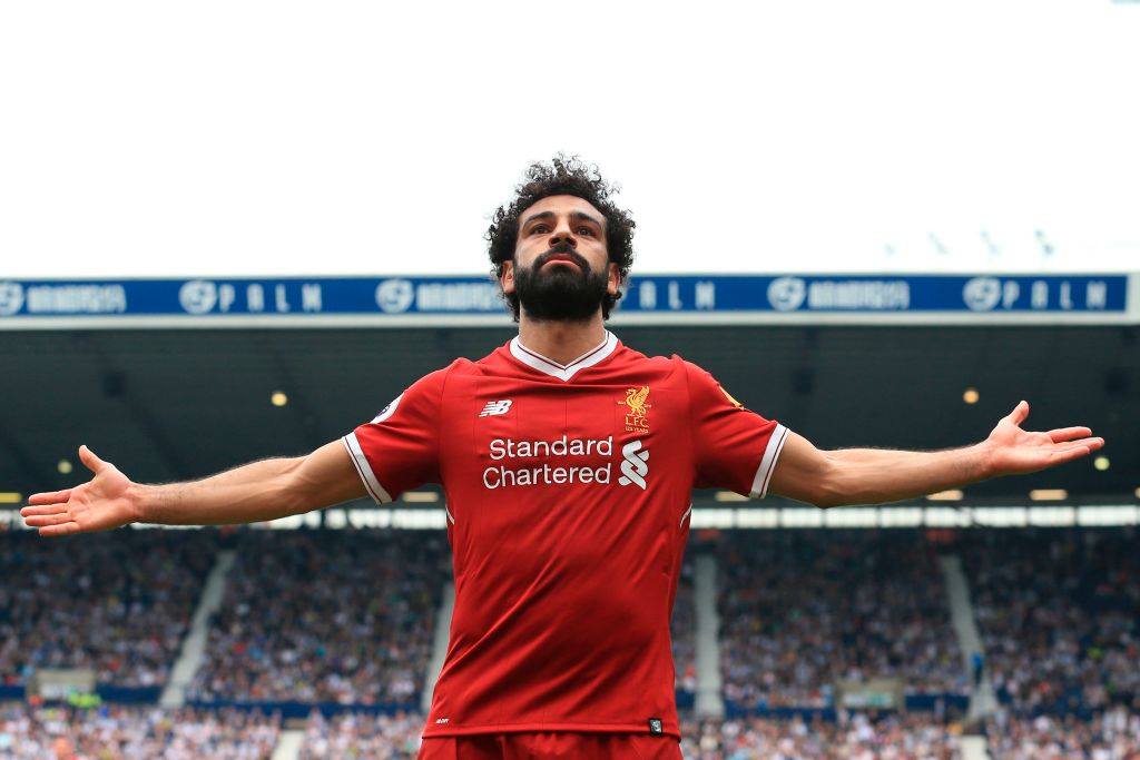 محمد صلاح يحقق 3 أرقام قياسية بهدفه في ويست بروميتش