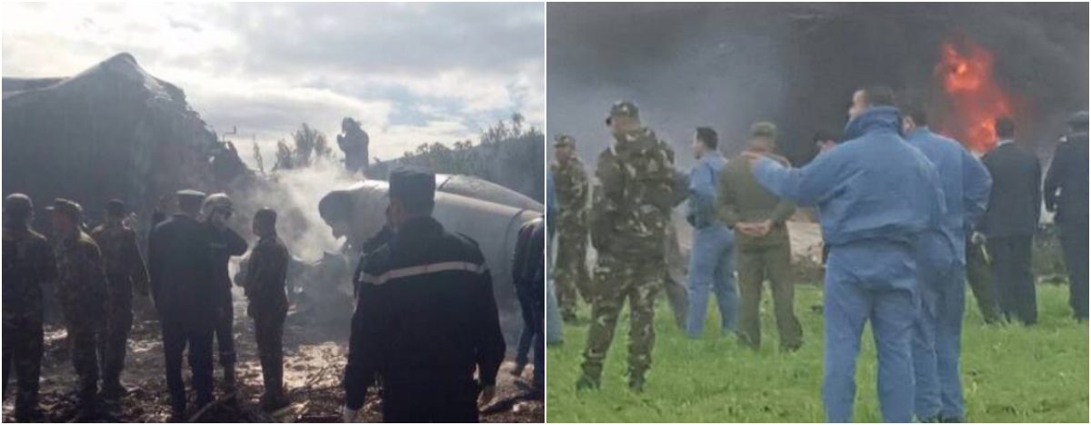 مصرع أكثر من 200 عسكري في تحطم طائرة جزائرية بينهم 26 من البوليساريو