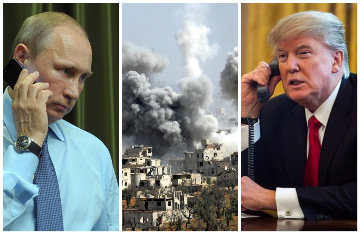 رغم التهديد والوعيد بين بوتين وترمب.. خط ساخنٌ لـ”تفادي الصدام” بين الأميركيين والروس في سوريا