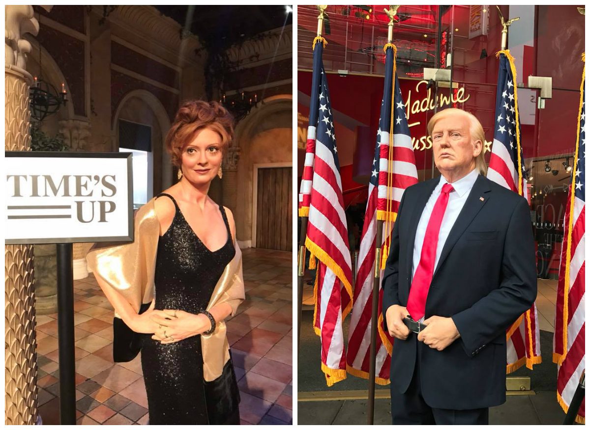 لا بأس بجعل بيونسيه بيضاء ووضع ترمب تحت الحراسة، لكن لن نجازف بتمثال لمتحرش.. السياسة تدخل متحف الشمع