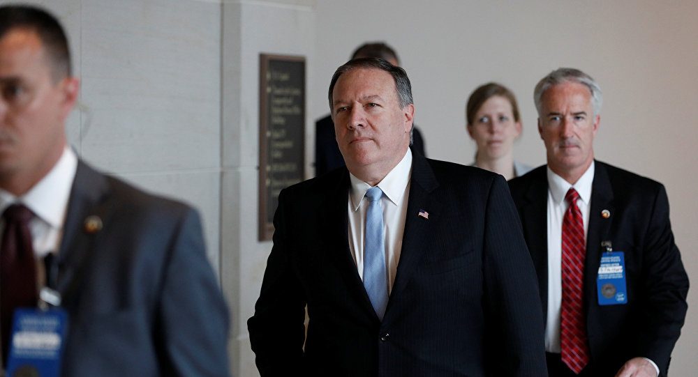 رسمياً.. بومبيو وزيراً للخارجية الأميركية خلفاً لتيلرسون.. والسعودية وإسرائيل والأردن وِجهته الأولى