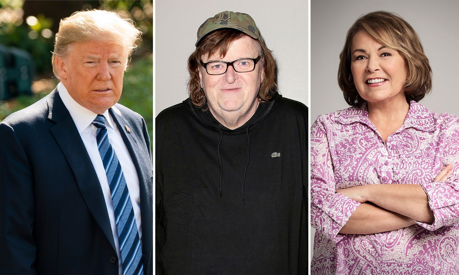 بعد التعليقات العنصرية للمذيعة الكوميدية.. المخرج مايكل مور يعمل على مشروع “سرّي” يستهدف ترمب وروزان بار