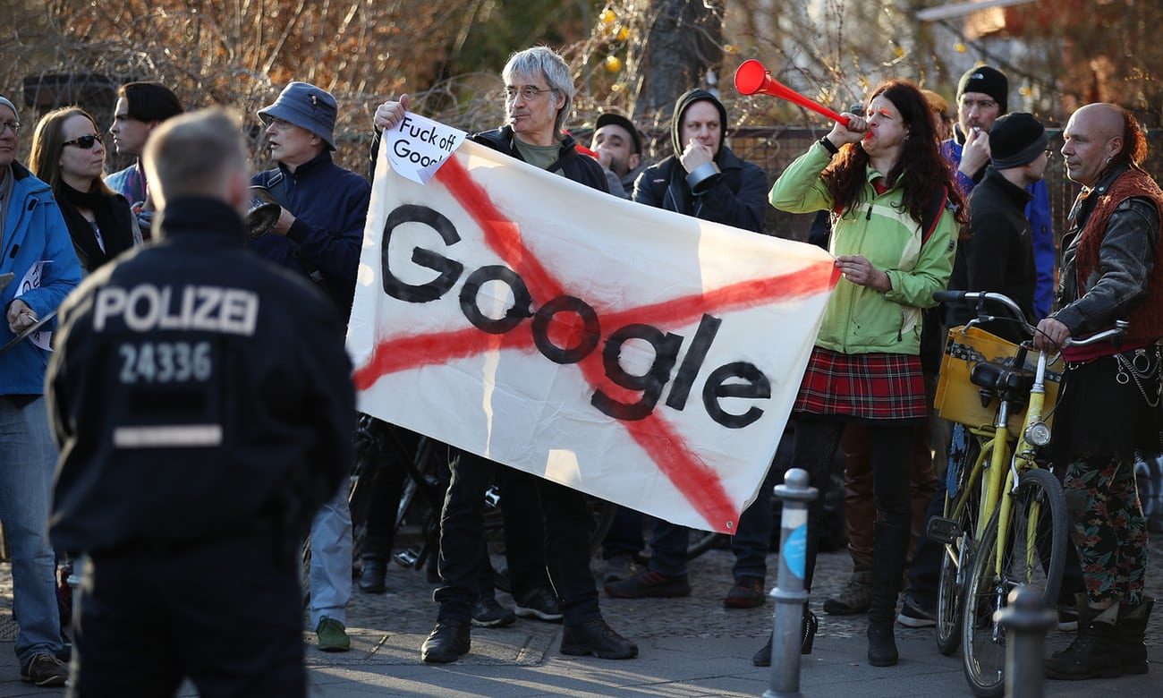 مقره الجديد يمثل تهديداً وجودياً لهم.. سكان حي ببرلين يريدون إخراج جوجل من منطقتهم