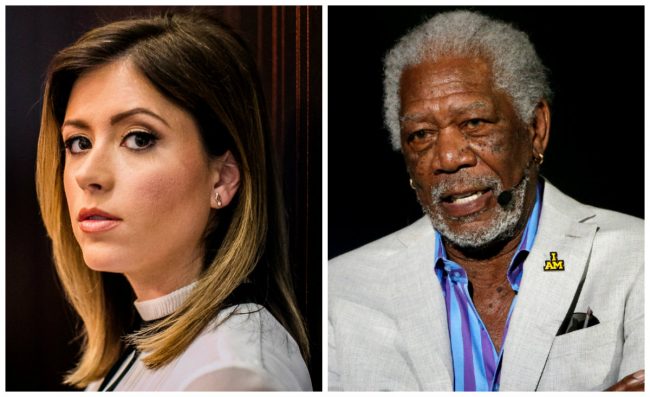 ذهبَتْ لإجراء مقابلة معه، فأصبحت قصّتها أكبر من ذلك بكثير.. كيف أوقعت مراسلة CNN بـِ مورغان فريمان؟