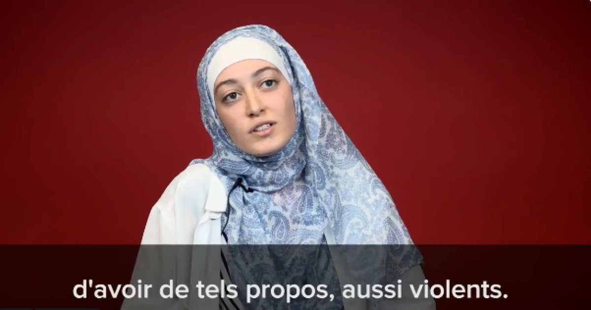 مريم بوجيتو خلال اللقاء التلفزيوني