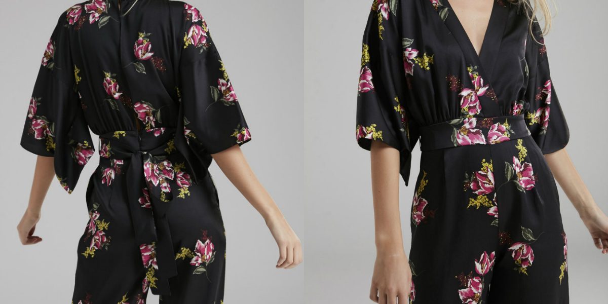 أتمنى حقاً أن لا تنتهي موضة الـ Floral.. فلن تحتاجي للتفكير فيما سترتدينه مع الفستان