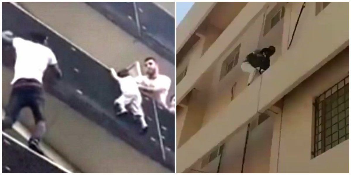 هل تذكرون “سبايدرمان” السعودي الذي أنقذ طفلاً قبل شهر؟.. مغرّدون يطالبون بتكريمه كما فعل ماكرون في فرنسا (فيديو)