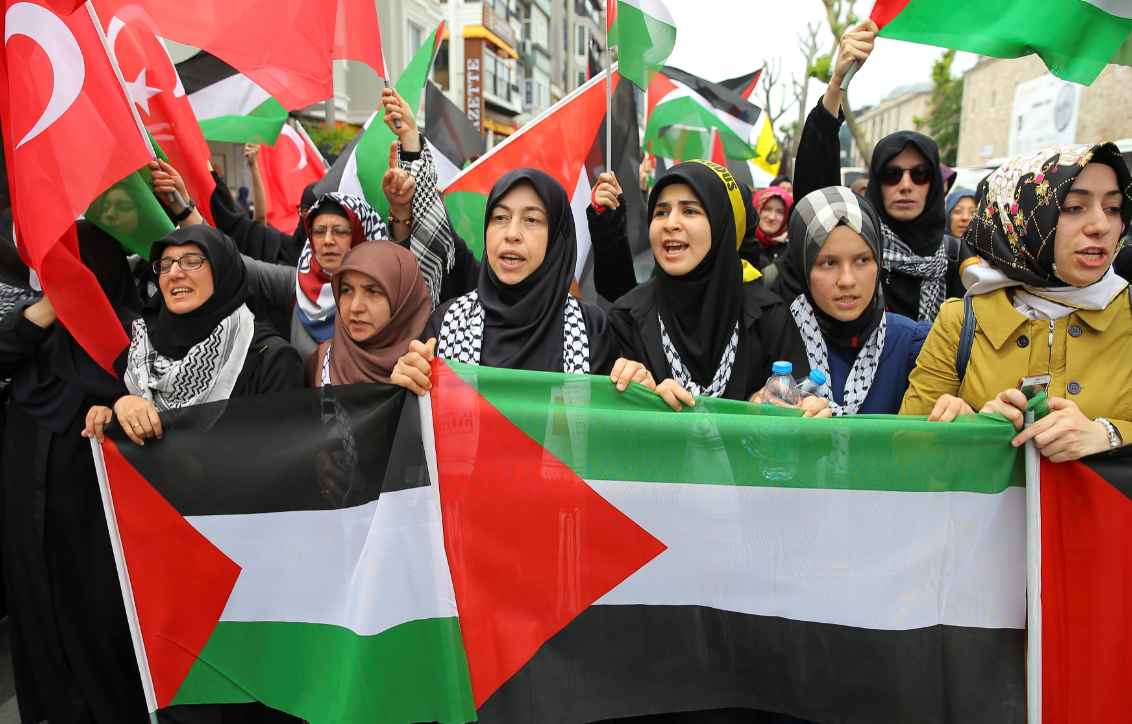 الآلاف في تركيا وإندونيسيا يتظاهرون دعماً لـ”مسيرات العودة”.. وهنية: سنحوِّل ذكرى النكبة إلى “نكبة لإسرائيل”