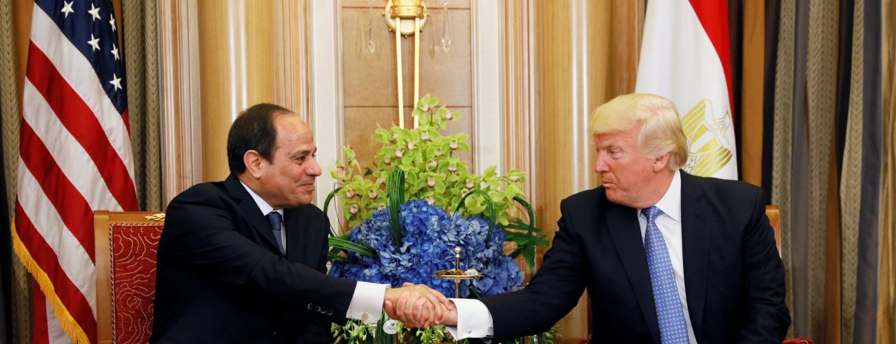 دونالد ترمب والسيسي