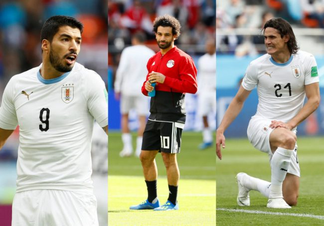 صلاح وسواريز وكافاني يتسابقون على لقب الهدّاف أمام السعودية