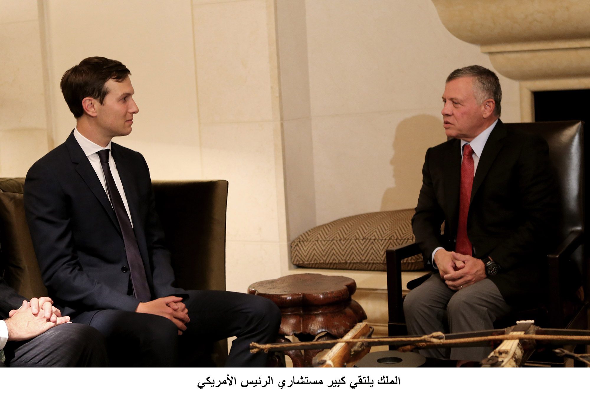 أينما حل لا يُطمئن.. جاء صهر ترمب إلى المنطقة فأشعلها من جديد.. العاهل الأردني يتوجه لواشنطن