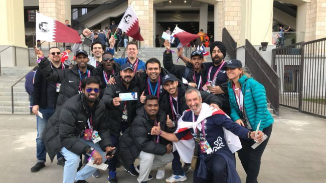 8 عمال آسيويين حضروا المباراة الافتتاحية لكأس العالم بدعوةٍ من قطر