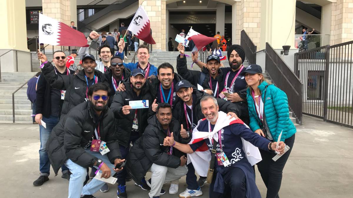 8 عمال آسيويين حضروا المباراة الافتتاحية لكأس العالم بدعوةٍ من قطر