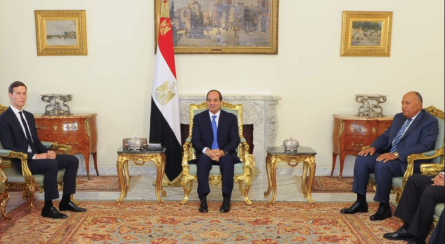 “السيسي تراجع عن قرار إدانة إسرائيل في الأمم المتحدة”.. كوشنر يكشف تفاصيل مكالمة مهمة من الرئيس المصري