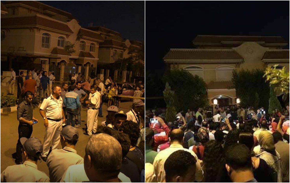 أحدهم ترصد صلاح ونشر عنوانه بالتفصيل ثم بدأ الناس يتهافتون.. الشرطة تتدخل بعد احتشاد مشجعين عند منزل لاعب المنتخب (فيديو)
