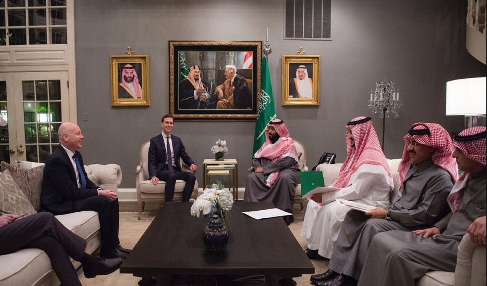 ماذا دار بين الأمير محمد بن سلمان وكوشنر؟.. وهذا ما قالوه عن غزة