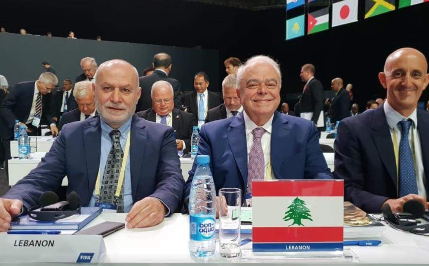 وفد الاتحاد اللبناني إلى كونغرس