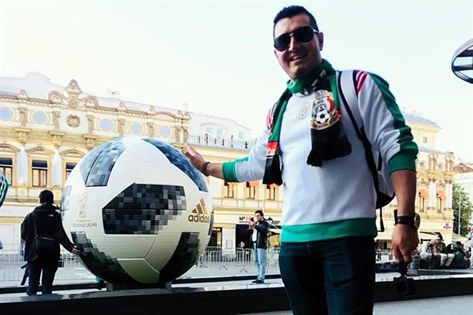 سانشيز في العاصمة الروسية، قبل اختفائه