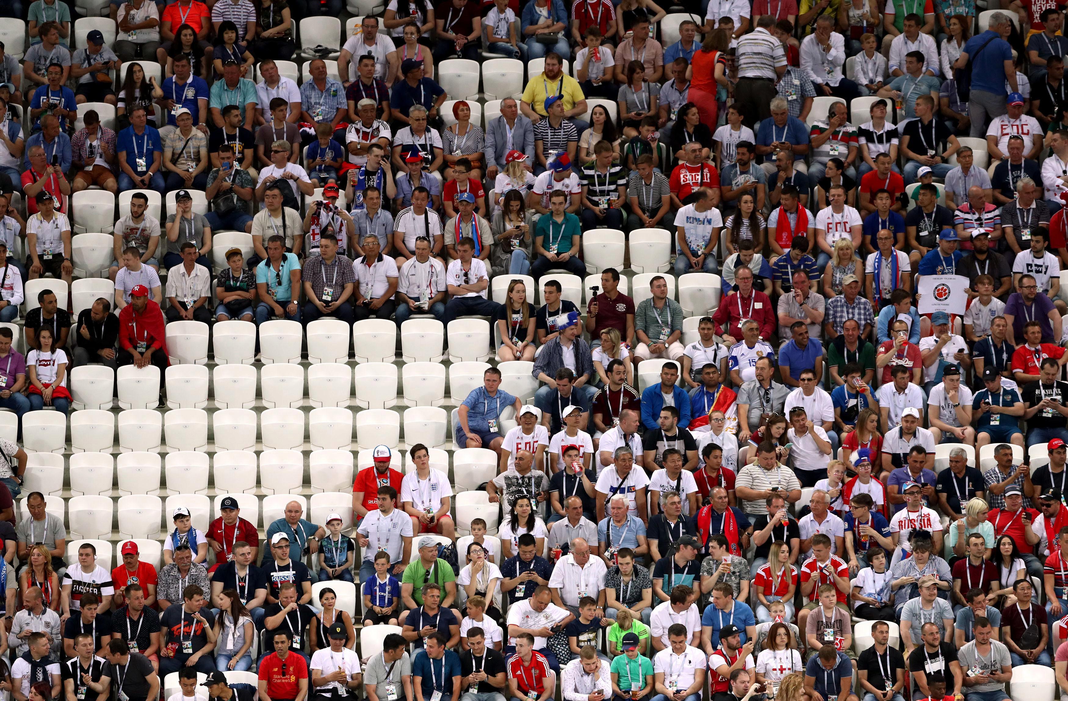 ما قصة المقاعد الشاغرة في مباريات كأس العالم؟ الجماهير التونسية فاقت نظيرتها الإنكليزية في لقاء الفريقين