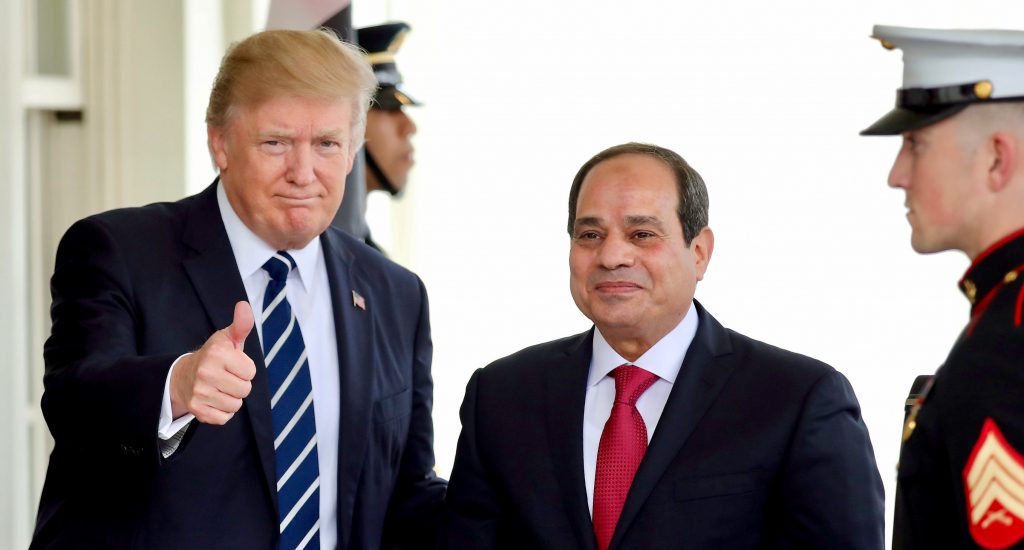 السيسي يلتقي نتياهو بعد لقائه مع ترمب