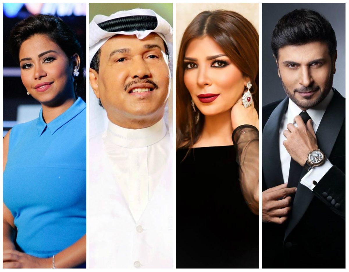 حفلات عيد الفطر.. السعودية تسيطر وحفل واحد في مصر والأردن.. وتفوق النجمات على النجوم