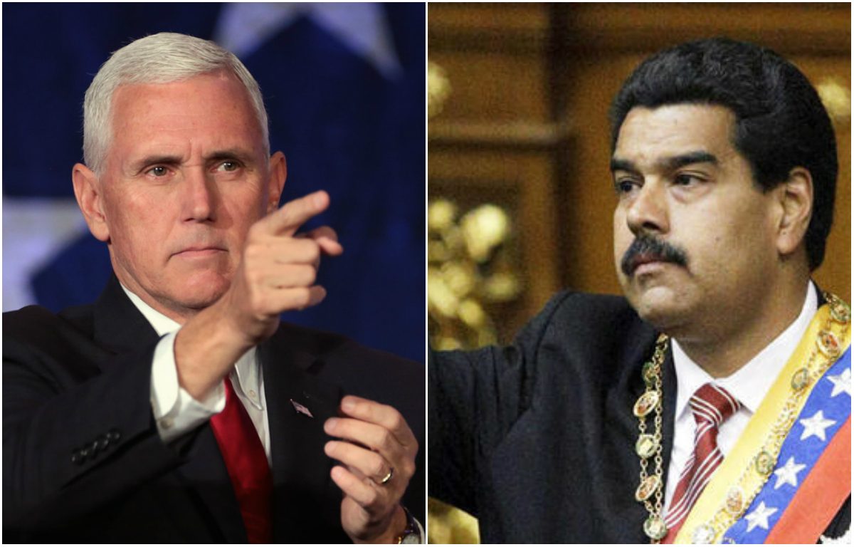 رئيس فنزويلا لنائب ترمب: أنت ثعبان سامٌّ.. بنس يردُّ: ديكتاتوريتك أثرها مدمر