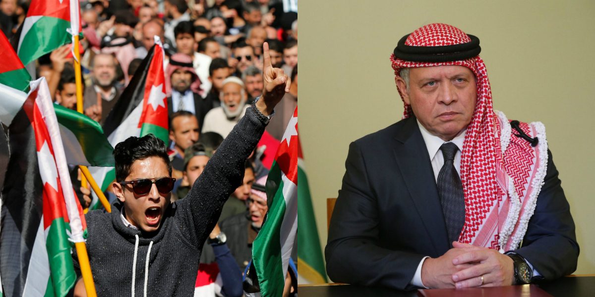 برغم تضامن الملك السريع والمفاجئ مع المتظاهرين.. 4 أشياء ستُبقي الأزمة مشتعلة في الأردن