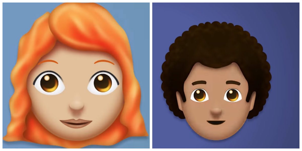 خبر جميل.. ابتكار إيموجي جديد لأصحاب الشعر المجعد والأحمر