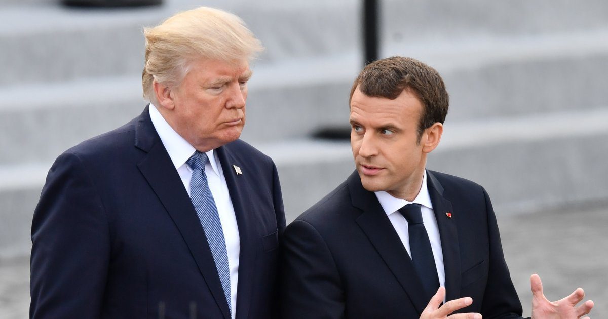 مصدر دبلوماسي: ترمب عرض على ماكرون خروج فرنسا من الاتحاد الأوروبي