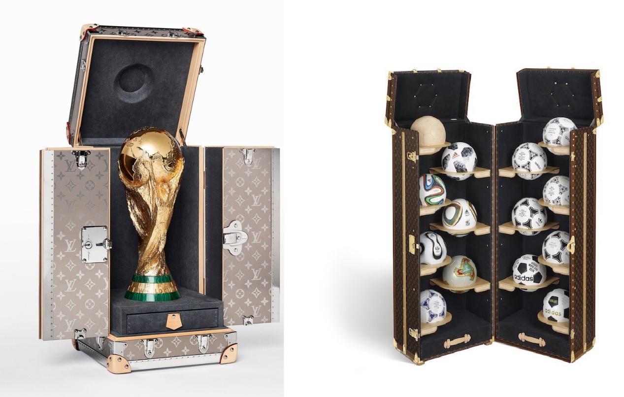متجر مؤقت ومجموعة كرات وحقائب فريدة من نوعها.. “لويس فيتون” تحتفي بكأس العالم على طريقتها