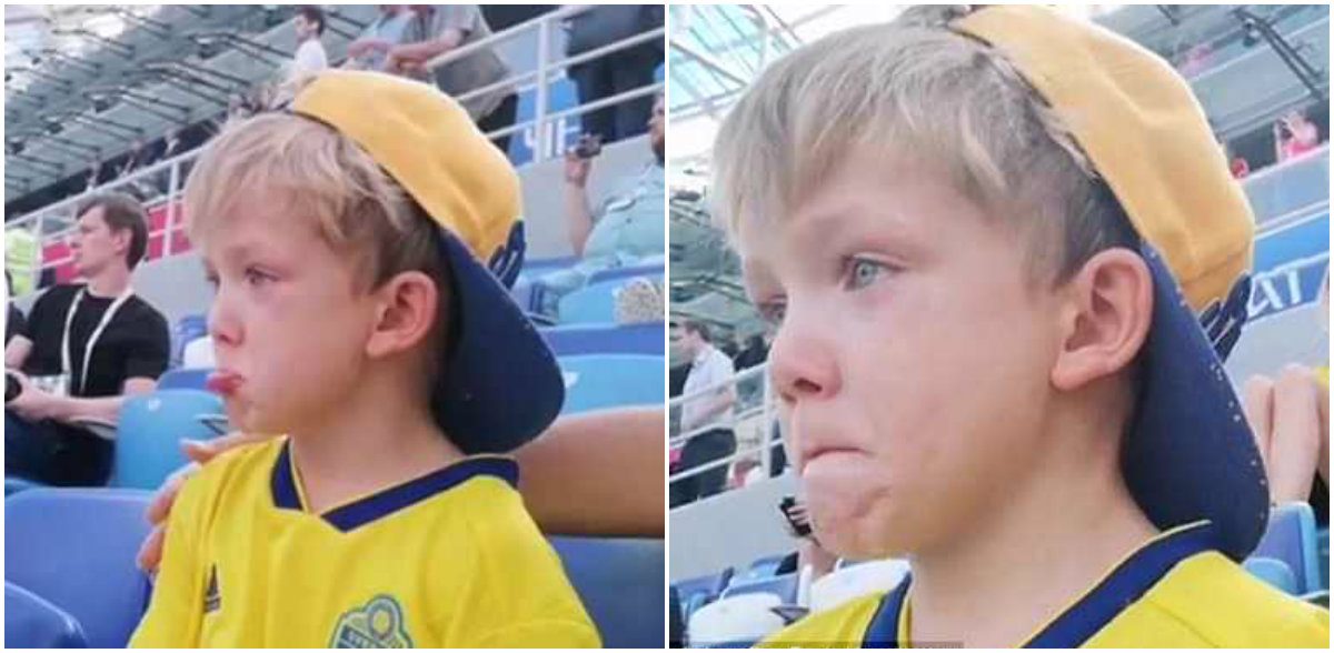 كان متأثراً للغاية.. ابن المهاجم السويدي ماركوس بيرغ يبكي لرؤية أبيه في كأس العالم لأول مرّة