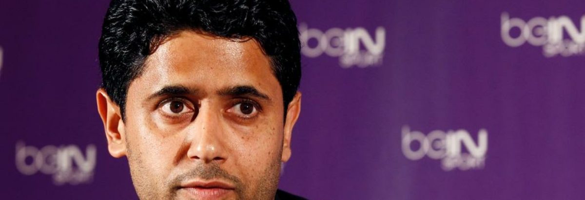 ناصر الخليفي رئيس نادي باريس سان جيرمان الفرنسي لن يفتح تحقيقاً في عنصرية كريستوف غالتييه (رويترز)