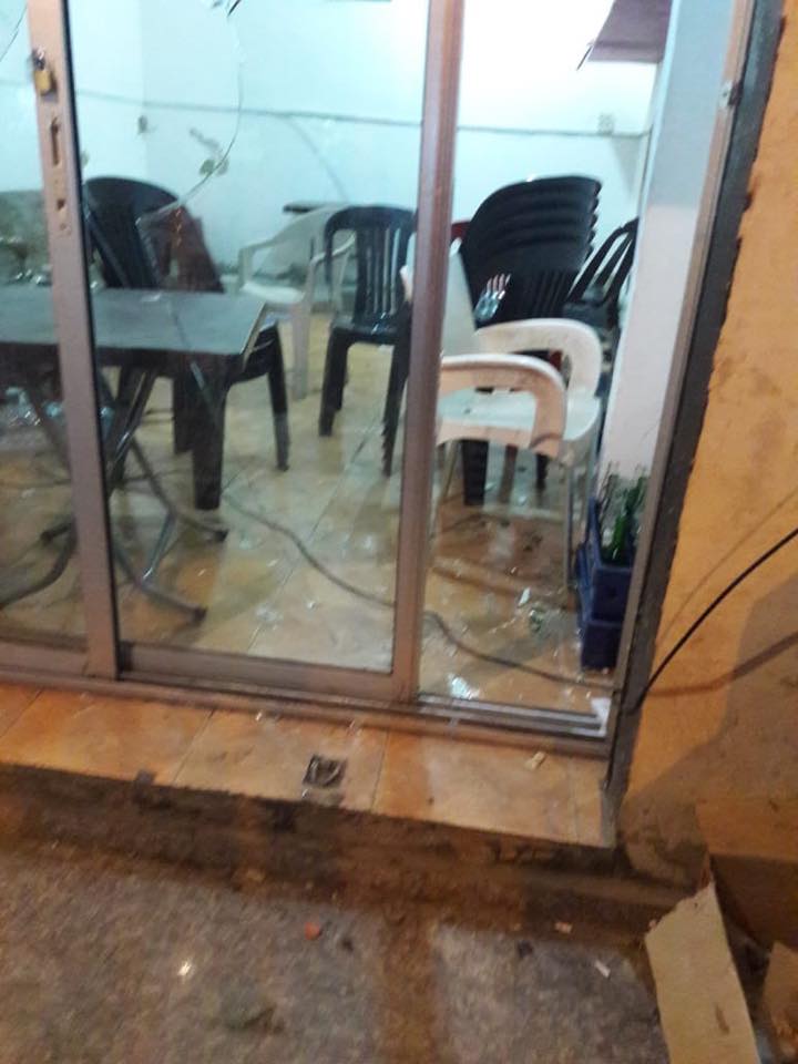 صورة للكافيه، حيث وقعت جريمة القتل في