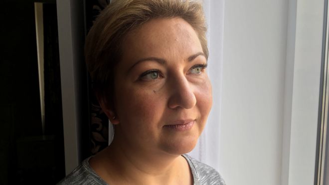 أولغا - زوجة الصحفي بابتشينكو