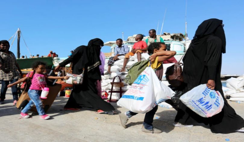 الظروف المعيشية صعبة جداً على اللاجئين اليمنيين