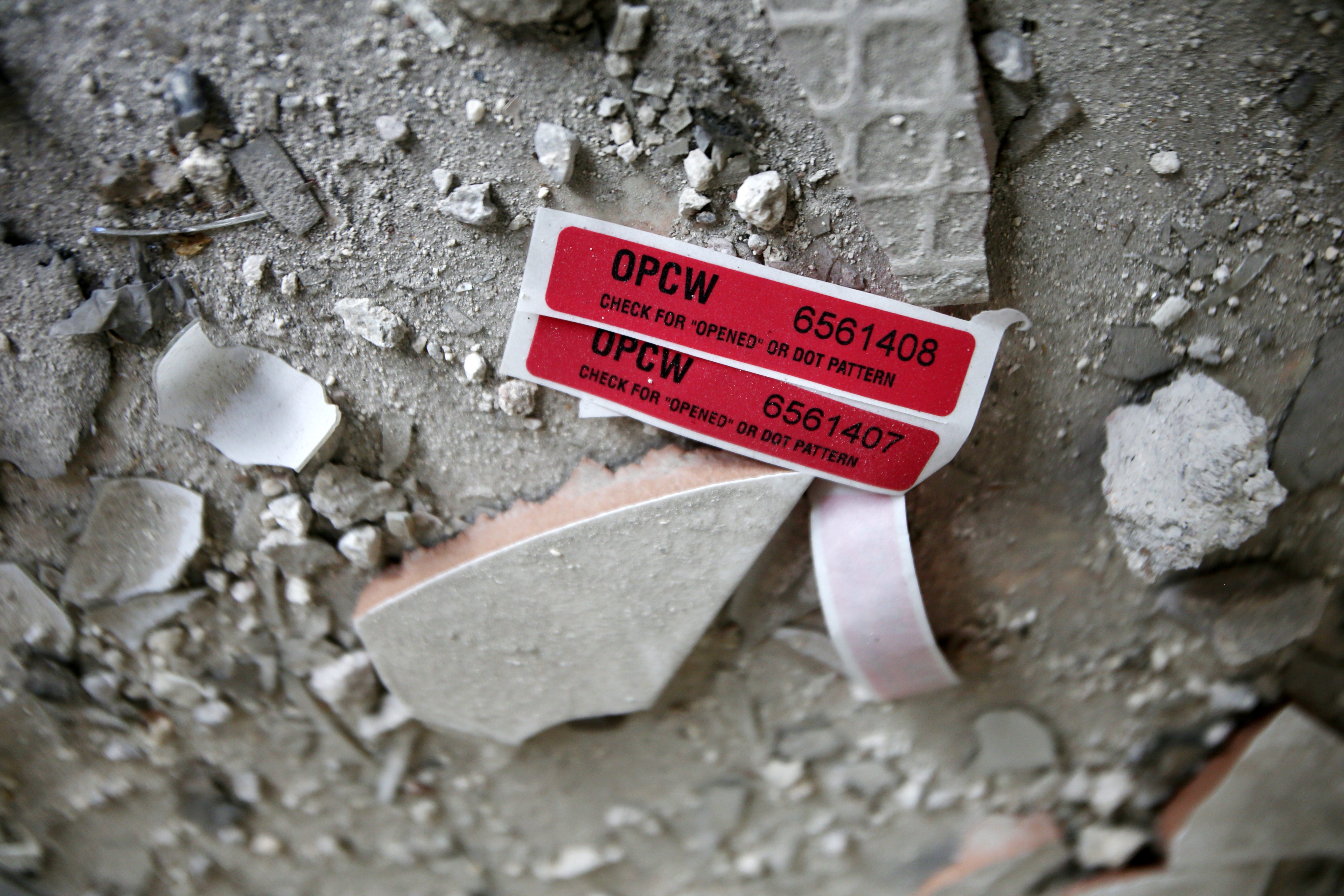 منظمة حظر الأسلحة الكيماوية حاولت تقصي آثار استخدام غاز الخردل في سوريا