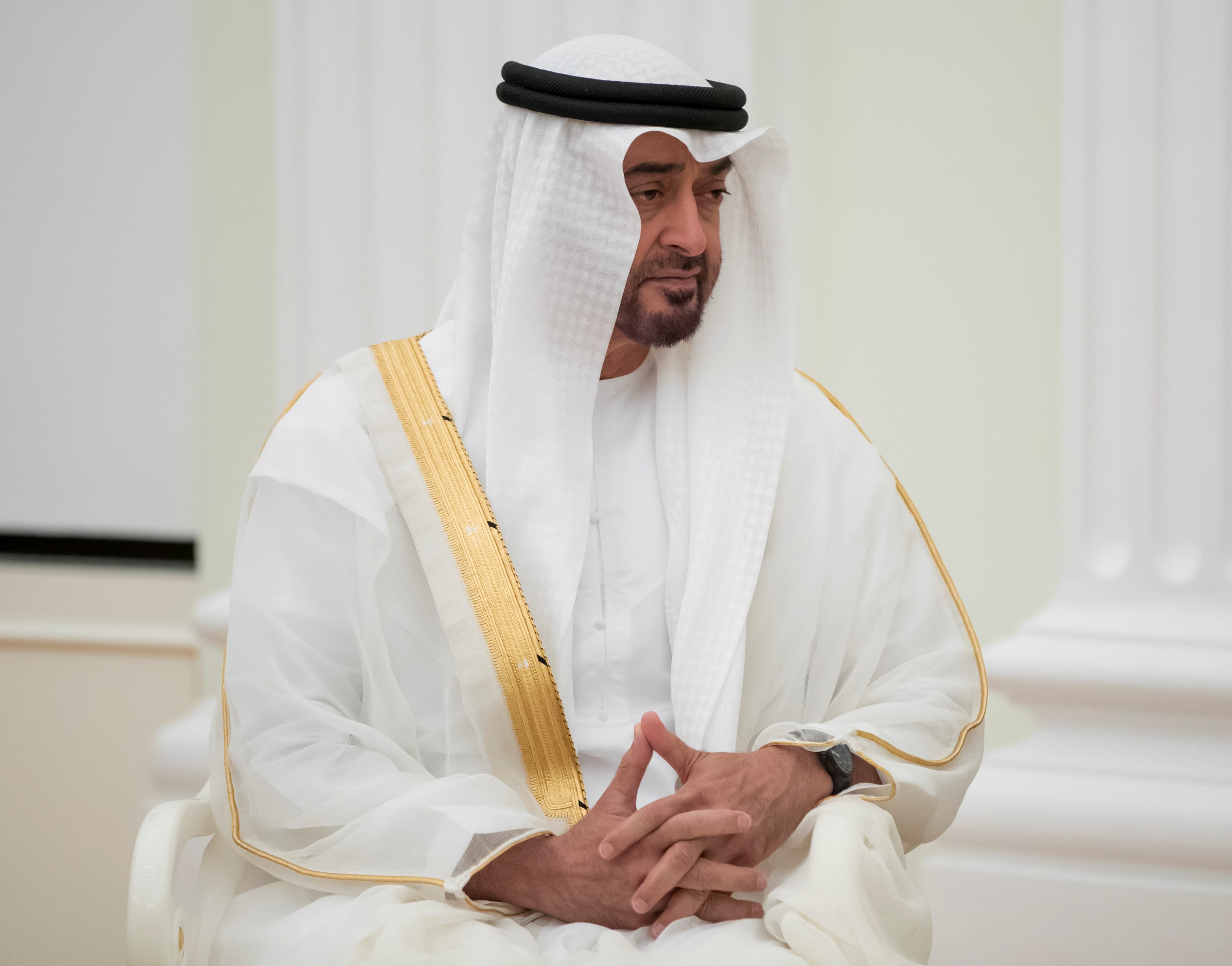 ولي عهد أبو ظبي الشيخ محمد بن زايد آل نهيان (رويترز)