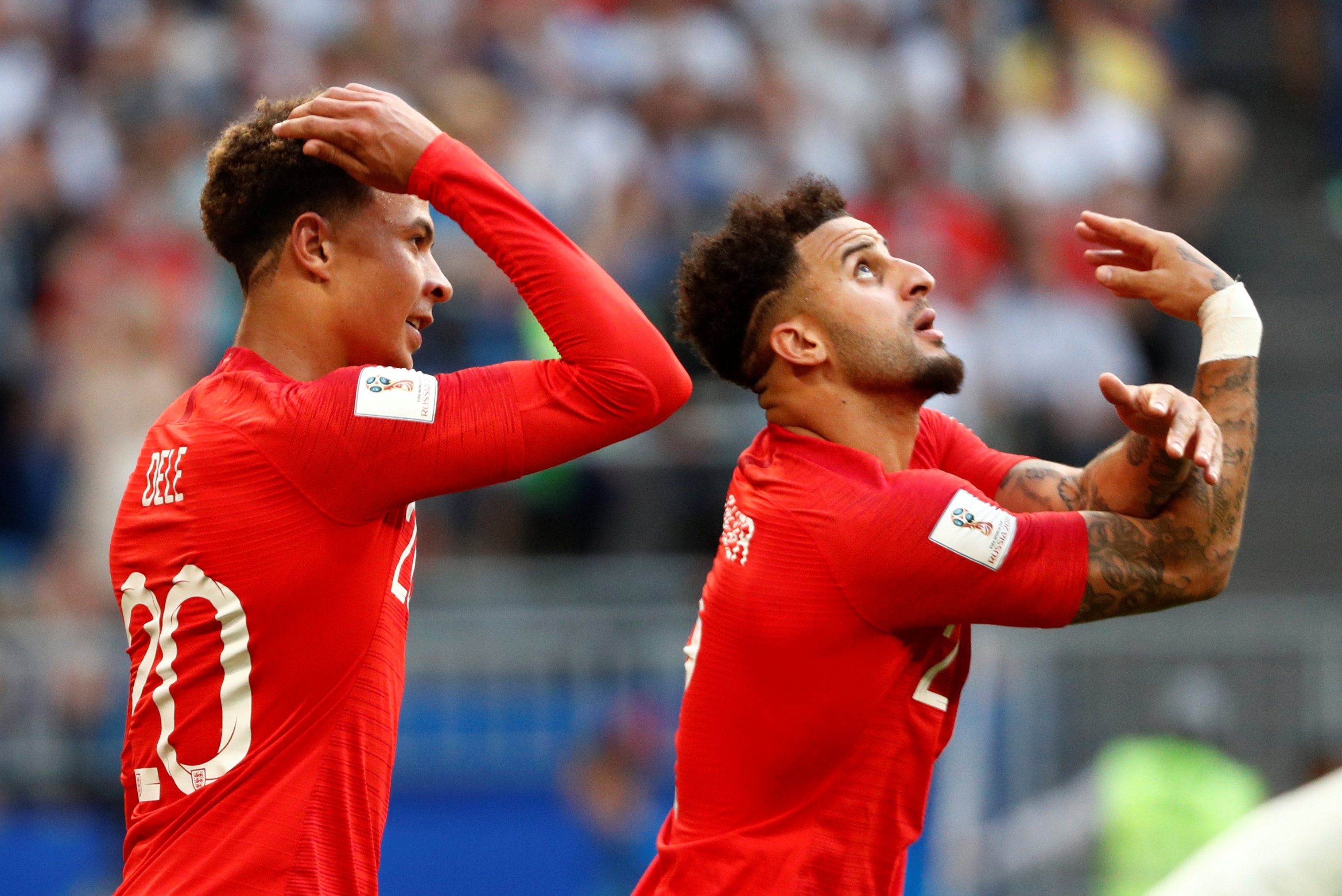 رسالة للبريطانيين المصوتين لصالح الانفصال عن أوروبا: أبناء المهاجرين يصنعون مجد إنكلترا في كأس العالم!