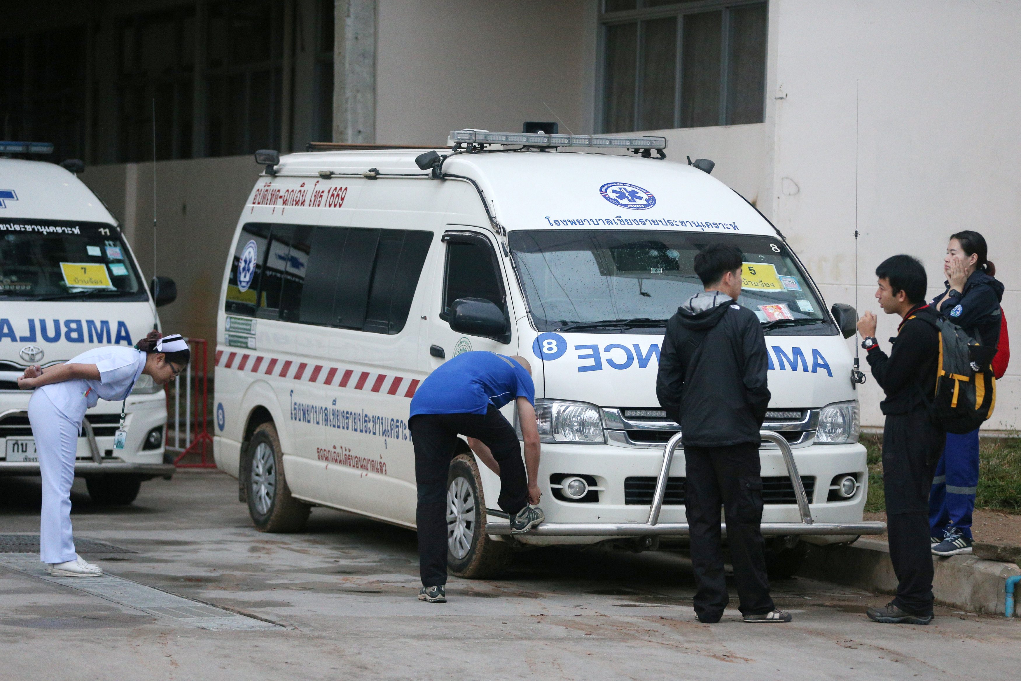 سيارة اسعاف/ رويترز