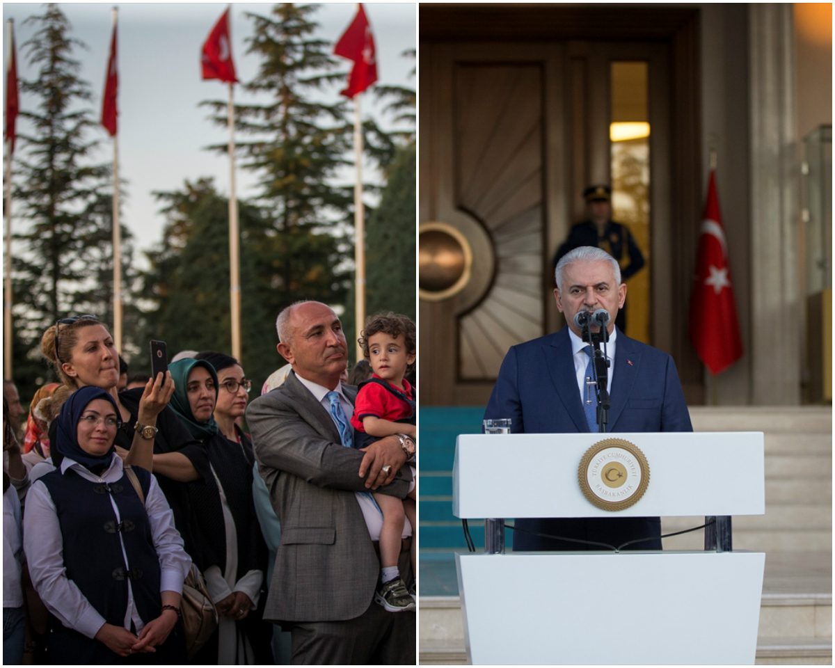 أردوغان يتسلّم صلاحياته الجديدة.. ورئيس الوزراء يودّع موظفيه ويمازح صحافياً: هل أنت بلا وظيفة مثلي؟
