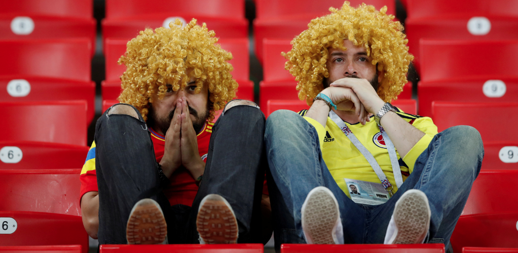 9 أرقام شهدتها مباراة إنكلترا وكولومبيا في المونديال