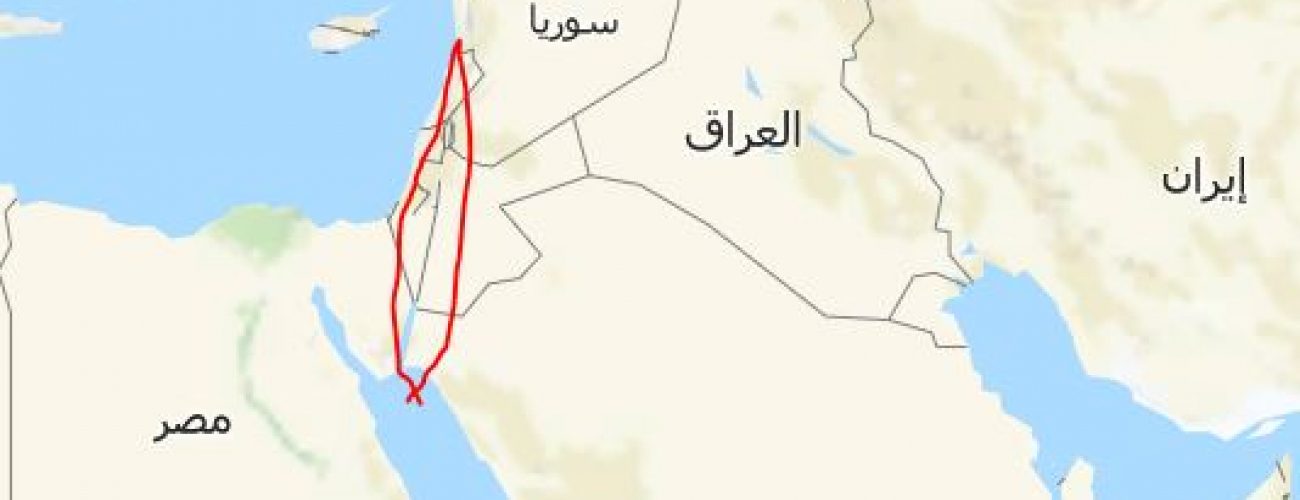 خريطة البحر الأحمر