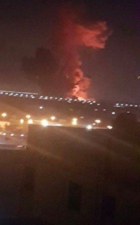 حريق المصنع كان واضحا للعيان وصوته هز القاهرة