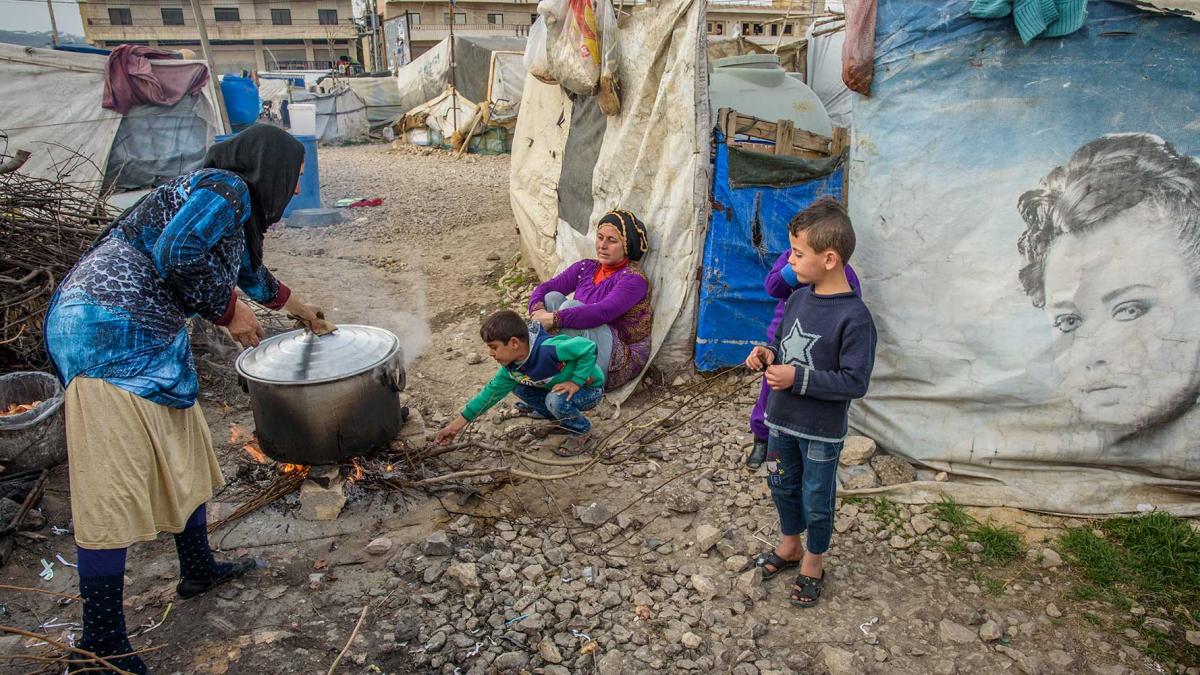 قصة قِدر فاصوليا في المخيم