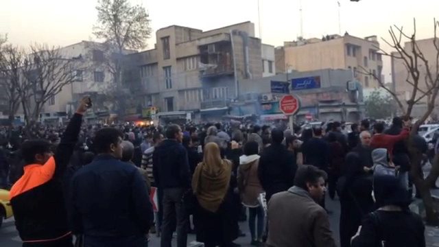 احتجاجات سابقة بطهران